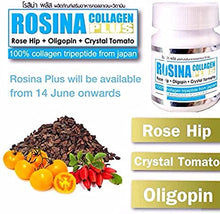 Load image into Gallery viewer, ROSINA COLLAGEN PLUS Rose Hip Oligopin Crystal Tomato Collagen Tripeptide 30 Cap