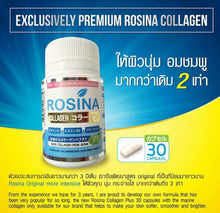 Load image into Gallery viewer, 4X ROSINA COLLAGEN PLUS Rose Hip Oligopin Crystal Tomato Tripeptide 30 Cap Save