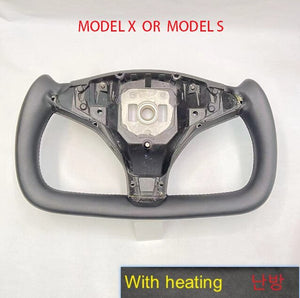 Aroham Yoke Steering Wheel Heating Or No Heating For Tesla Model Y Model 3 2017-2022