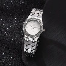 Load image into Gallery viewer, Ladies Watch 2022 New Fashion Luxury Simple Diamond Steel Band Watch Ladies Big Dial