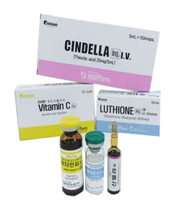 SET CINDELLA WHITENING GLUTAX GLUTA GLUTATHIONE SUPER WHITE SKIN VITAMIN C