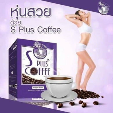 S Plus Coffee Less caffeine full long time burn fat belly Slimming Weight Loss