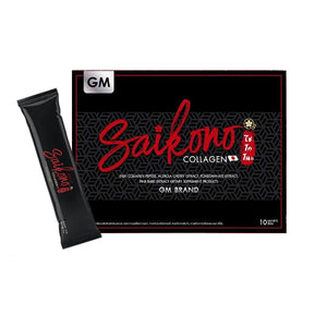3X Saikono Collagen Gluta Whitening Skin Anti-Ageing Dhl Express