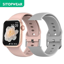 Load image into Gallery viewer, SitopWear Smart Watch 2022 Wireless Charging Smartwatch Bluetooth Calls Watches Men Women Fitness Bracelet Custom Watch Face