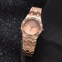 Load image into Gallery viewer, Ladies Watch 2022 New Fashion Luxury Simple Diamond Steel Band Watch Ladies Big Dial