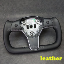 Load image into Gallery viewer, Aroham Yoke Steering Wheel Heating Or No Heating For Tesla Model Y Model 3 2017-2022