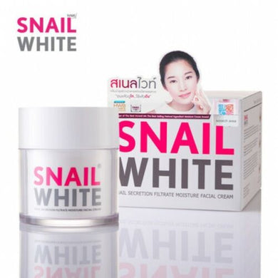 10X Snail White Facial Cream Moisture Recovery Renew Repairing Whitening 50 g.