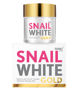 Snail White Facial Cream Moisture Recovery Renew Repairing Whitening 50 g.