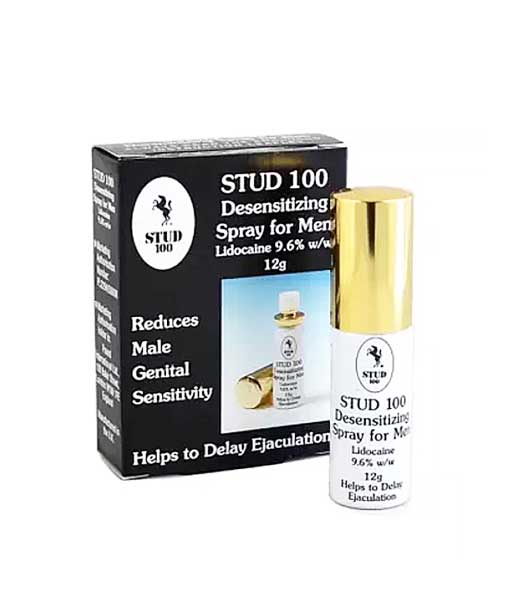 Stud 100 Male Genital Desensitizer Spray 1 Pcs