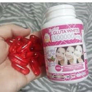 25X Supreme Gluta White 150000 MG Super Whitening Glutathione Vitamin Anti-Aging