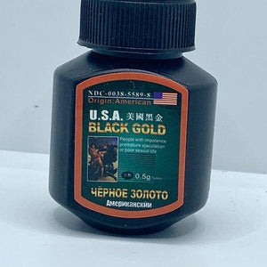 U.S.A BLACK GOLD 1 Bottle 16 Capsules