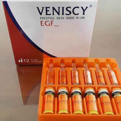 VENISCY PRESTIGE SKIN 5000 IV-IM EGF SWITZERLAND WHITE GLUTATHIONE SKIN WHITENING