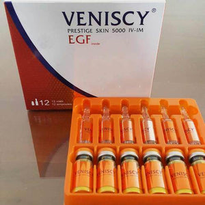 VENISCY PRESTIGE SKIN 5000 IV-IM EGF SWITZERLAND WHITE GLUTATHIONE SKIN WHITENING