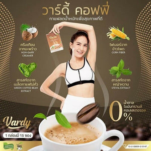 6X Vardy thailand healthy diet coffee Slimming Quick Fast Weight Loss Fat Burn