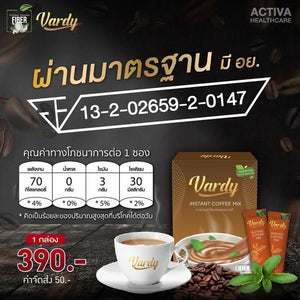 6X Vardy thailand healthy diet coffee Slimming Quick Fast Weight Loss Fat Burn