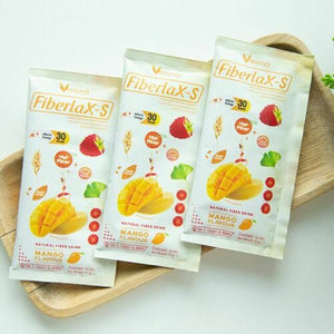 6X Verena Fiberlax-S Mango Flavour Natural High Fiber Drink 15g x 60 Sachet