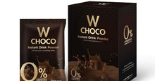 Load image into Gallery viewer, 12 Box W Choco By Wink White Dark Cocoa Instant Drink Weight Control
