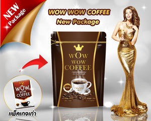 12X Wow Wow Coffee 12 in 1 Instant Slim Body Shape Brighten Skin Control Weight