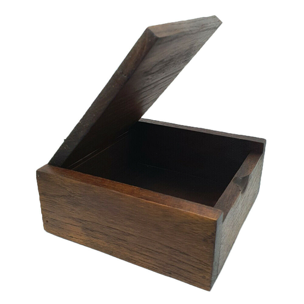 Wooden Handmade Trinket Box Storage Keepsake Jewelry 5