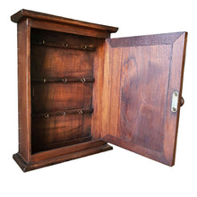 Load image into Gallery viewer, Wooden Keys Box Wall Mounted Hook Hanging Vintage Style Barn Home Decorative
