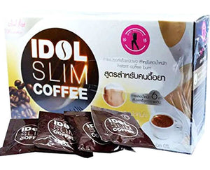 10 Box Idol Slim Coffee Fast Weight Loss Burn Fat Mixture Collagen Bright White