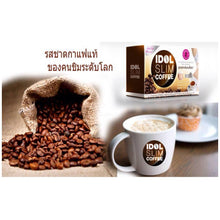Load image into Gallery viewer, 10 Box Idol Slim Coffee Fast Weight Loss Burn Fat Mixture Collagen Bright White