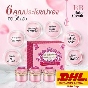 50 Box BB Baby Cream Set Pretty Clear Safe Facial Treatment Protect face skin 12g Ship Express