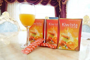 12X Kiwista Detox Orange Flavor Reduce Sugar Detox Healthy Care Radiant Skin DHL