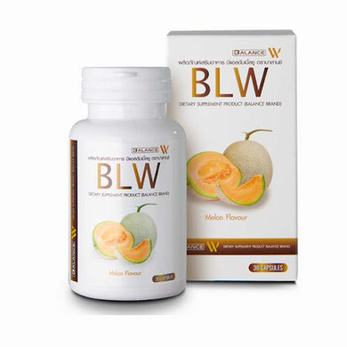 Balance W (BLW) Glutathione Supplement L-Glutathione Skin Whitening 30 Capsules