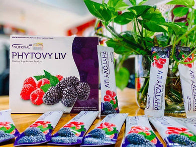 PHYTOVY LIV DETOX Dietary Supplement Detoxify Fiber Vitamin C Reduce Bad Breath