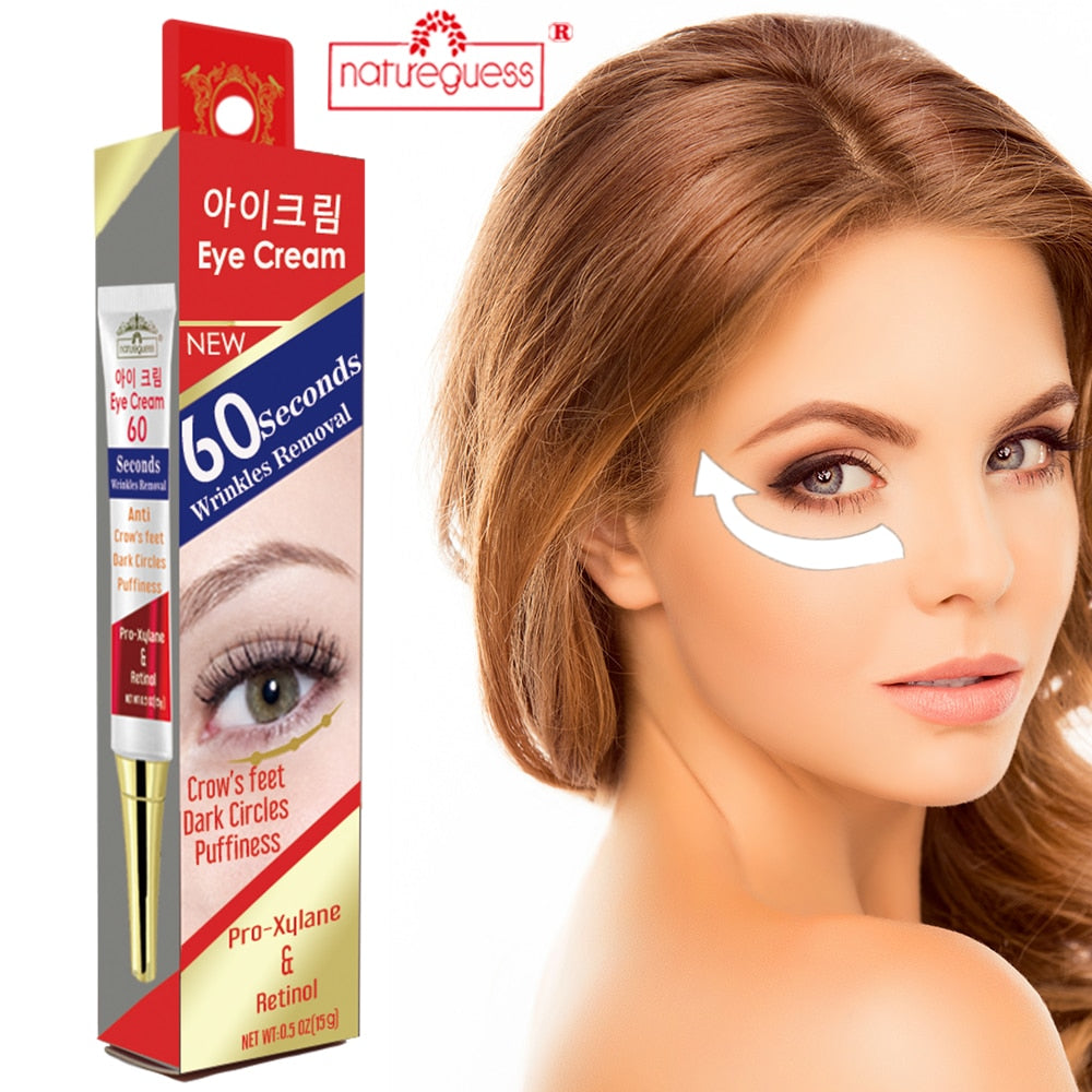 Instant Eye Cream Retinol Firming Anti Puffiness Aging Wrinkles Remove Dark Circles Moisturizing Skin Care Korean cosmetics