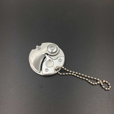 Coin folding knife 9Cr18MoV blade G10 or carbon fiber + steel handle outdoor