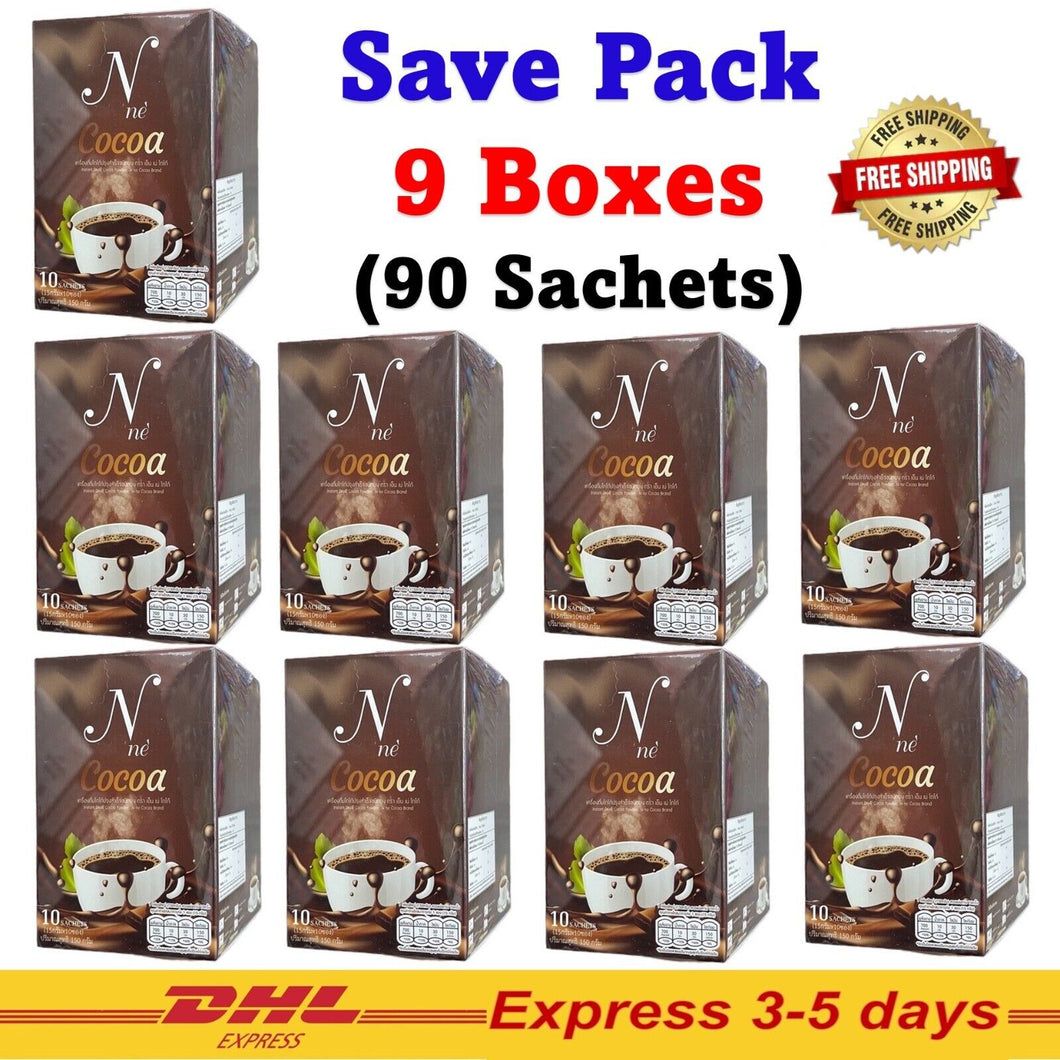 9x N ne' Cocoa Controls Hunger Delicious Full For a Long Time Detox Lose Weight