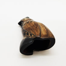 Load image into Gallery viewer, Chicken Hen Buffalo Horn Unique Figurine art Fortune rare Carved identity Decor
