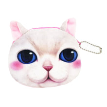 Load image into Gallery viewer, Cat wallet bags purse fabric handmade sewing pattern souvenir Pocket money coin