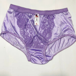 Nylon Panties Sexy Cute Bikini Lace Underwear Satin Panty Undie Lot 6 Pack XL