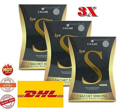 3x CHAME Sye S Plus Block Burn Whitening Diet Supplement Weight Slim fat burner