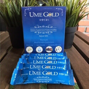 3x Ume Gold Diet Supplement Natural Blood Circulation Detox Health Korea Product