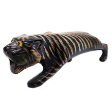 Load image into Gallery viewer, Tiger Buffalo Horn Carved Collectibles Craft Collection Unique Carvings Gift
