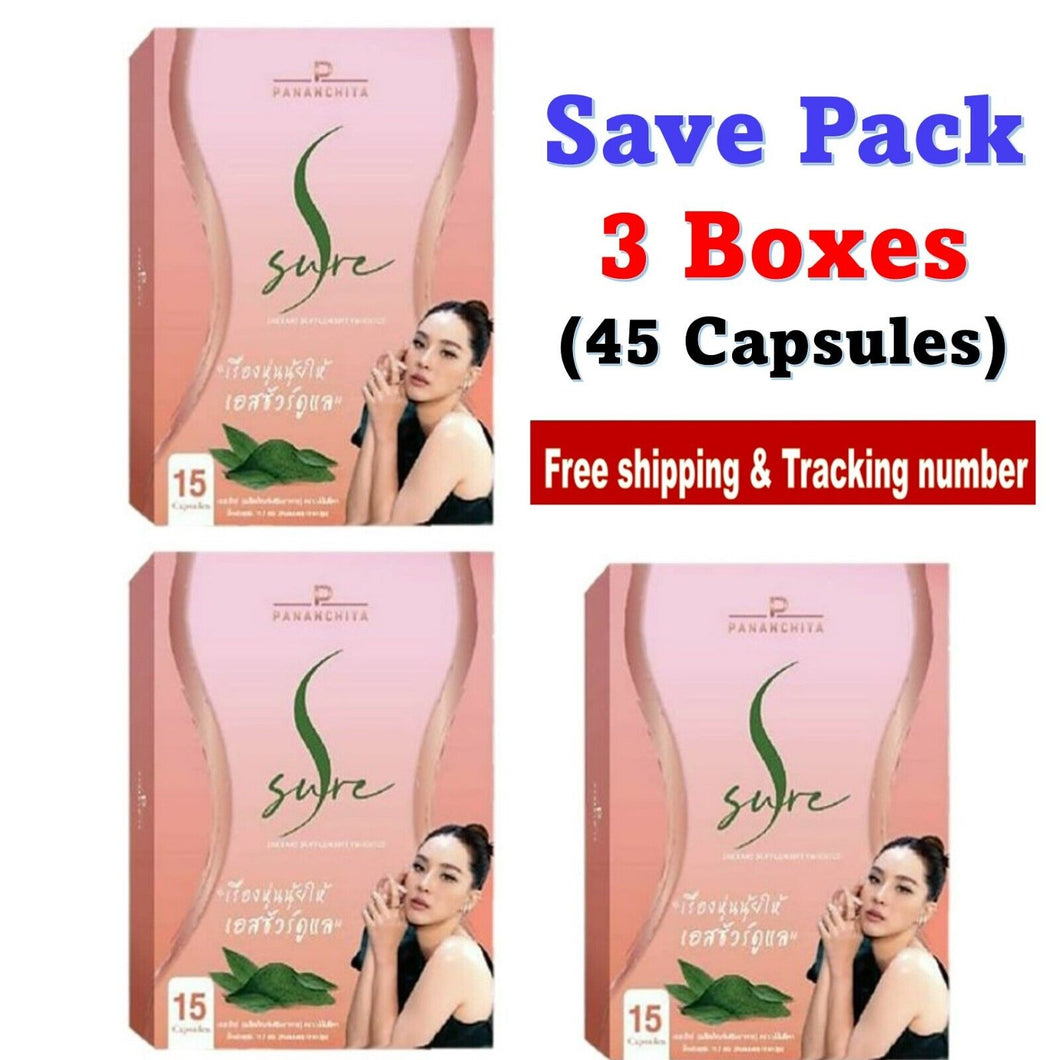 3x S Sure Fast Burn Block Break Diet Supplement Slimming Weight Loss 45 Capsules