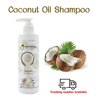 Tropicana Coconut Oil Shampoo Cold Pressedo Scalp & Hair Care Soft Smooth Skin