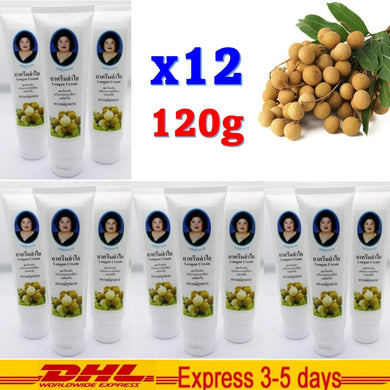 12x Relief Pain Cramp Longan Seed Cream Joint Muscle Herbal Mae Kulab Thai 120g