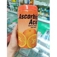 Load image into Gallery viewer, PATAR Ascorbic Acid TABLETS Vitamin C Orange Flavor 50mg (1000 Tablets)