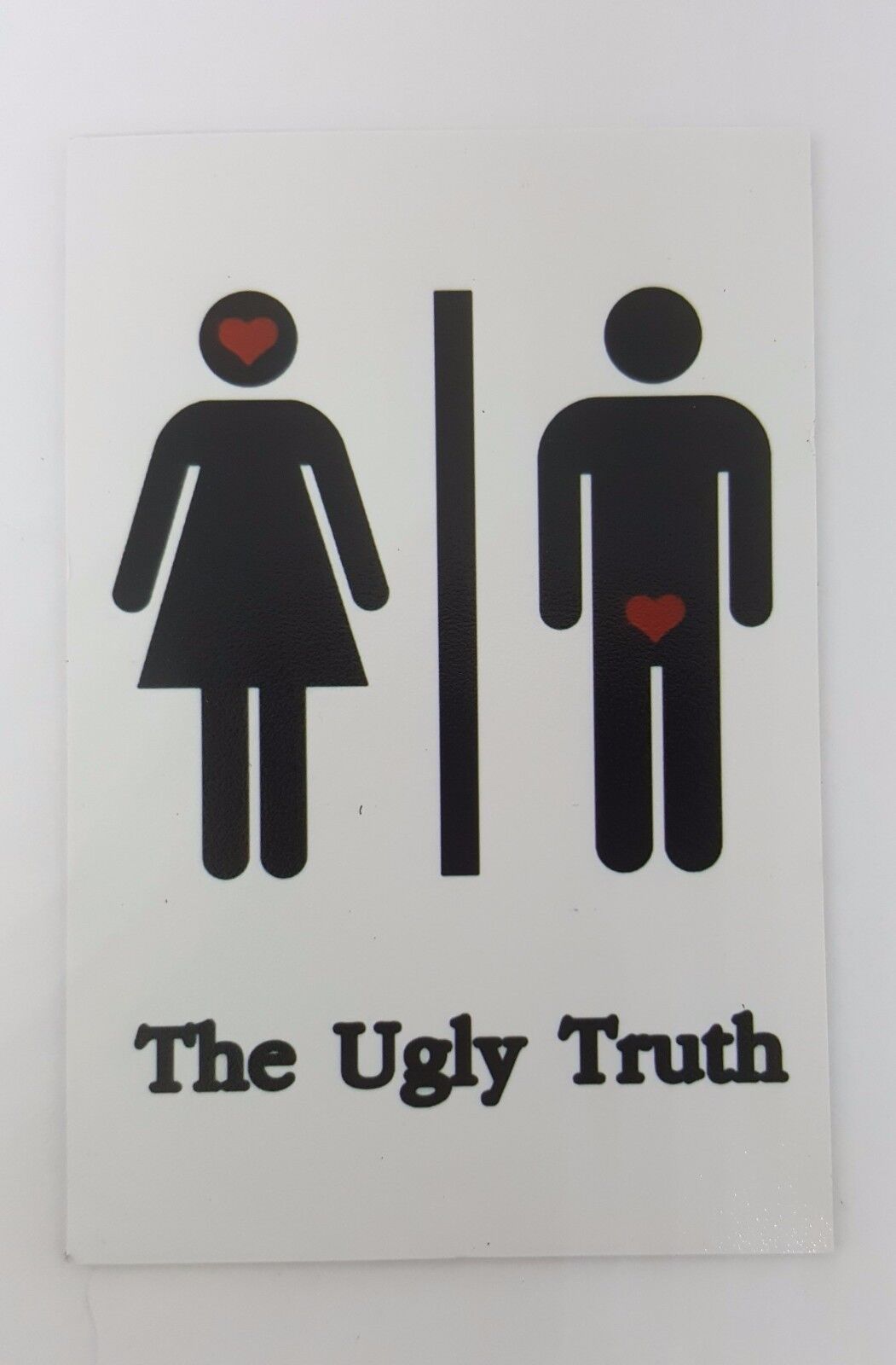 THE UGLY TRUTH funny joke pic Design Vintage Poster Magnet Fridge Collectible