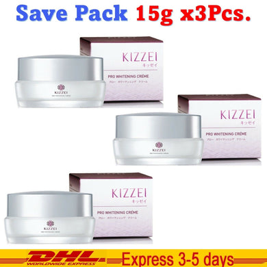 3x KIZZEI Pro Reduce Acne Dark Spots Facial Skin Aura Smooth Radiance 15g