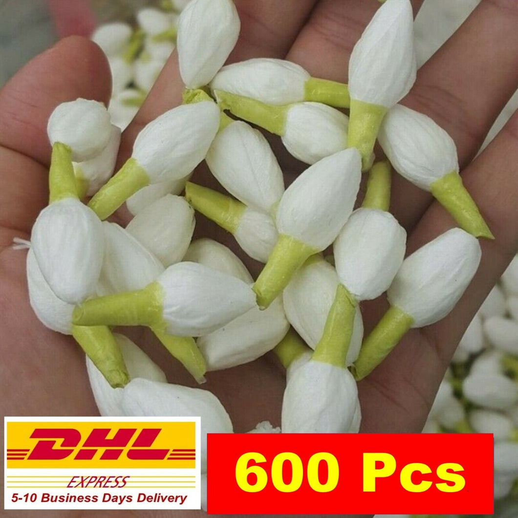 600 x Thai Jasmine Tissue Paper Flower Handcrafts Artificial Home Arts DIY