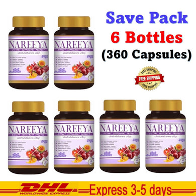 6x Nareeya herbal care Repair skin rejuvenation maintain hormonal system