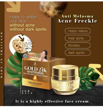 Load image into Gallery viewer, 12x Skin Gold 24K Anti Melasma Whitening Facial Cream Anti Acne Freckle Wrinkles