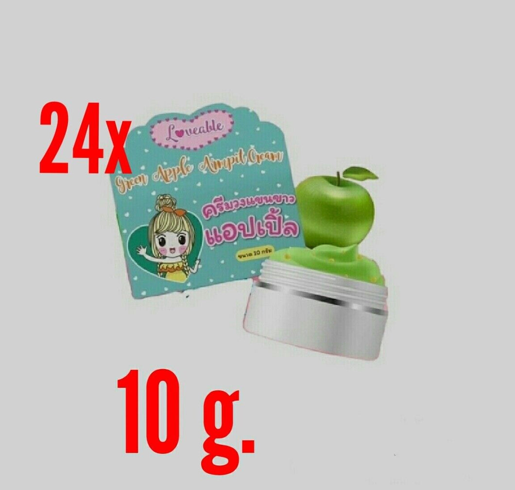 24x Nourishing Whitening Brightening Armpit Elbow Groin Knee Bottom Apple cream