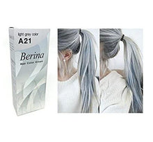 Load image into Gallery viewer, 10x Light Grey Silver Permanent Hair Dye Color Cream of nature Punk Style 60 ml